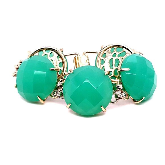 Kendra Scott Cassie Chalcedony Bracelet - Picture 1 of 9